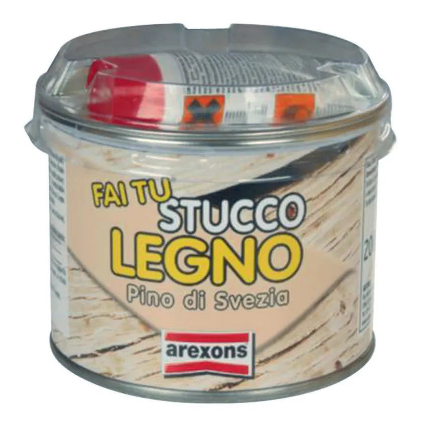 Kit Fai Tu Stucco Legno Pino di Svezia 200g Arexons | Ripara & Restaura Mobili Kit Fai Tu Stucco Legno Pino di Svezia 200g Arexons | Ripara & Restaura Mobili